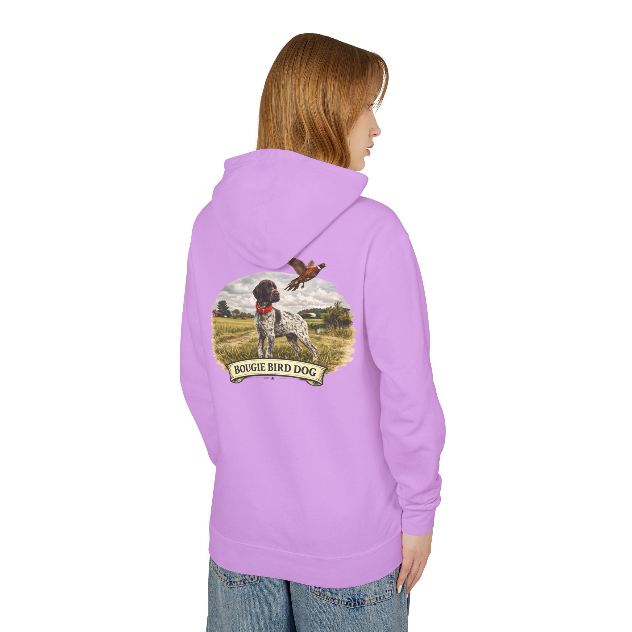 Staring at the future - Bougie Bird Dog Hoodie